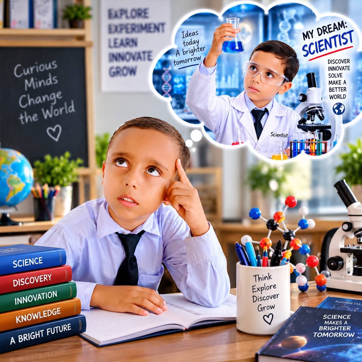 My Dream: Research Scientist - Curious Minds